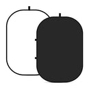 NEEWER, Chromakey Backdrops, Double Sided Black Screen and White Screen - Brand New