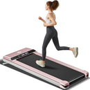 UMAY R LIGHTWEIGHT TREADMILL REMOTE APP CONTROLLED PINK X512W - Like New
