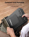 HOLEWOR CAR GUN SAFE SMALL PISTOL SAFE BIOMETRIC GUN LOCK BOX HANDGUN - BLACK - Like New