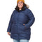 Marmot Women's Montreal Mid-Thigh Theater Down Puffer Coat Arctic Navy Plus - Brand New