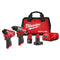 MILWAUKEE M12 FUEL 12-VOLT LITHIUM-ION CORDLESS HAMMER DRILL/IMPACT -RED/BLACK - Like New