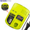 RYOBI P117 18V ONE+ DUAL CHEMISTRY FAST BATTERY CHARGER P118 - GREEN - Like New