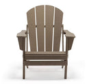 TRAPPER'S PEAK CLASSIC FOLDING OUTDOOR ADIRONDACK CHAIR - COFFEE - Like New