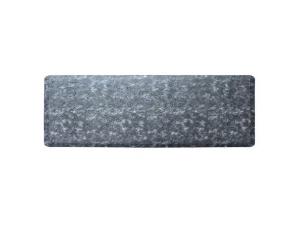 J&V TEXTILES CLOUD COMFORT MEDALLION EMBOSSED ANTI-FATIGUE MAT - NAVY - Brand New