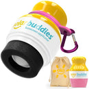 Solar Buddies Refillable Roll On Sunscreen Suncream Applicator Bag - Pink - Brand New