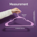 UTOPIA HOME PLASTIC HANGERS 30 PACK SPACE CLOTHES HANGER UH0714-30P - PINK - Brand New