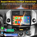 4G+64G Car Radio Stereo for Toyota RAV4 2007-2012Android 13 Touch Screen - Like New