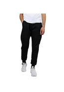 BLUE ICE MEN'S FLEECE-LINED JOGGER SWEATPANTS - SIZE: MEN M - BLACK - Like New