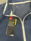 UNDER ARMOUR WATERPROOF SWEATSHIRT - SIZE: MEN XL WOMEN XL - NAVYBLUE/WHITE - Like New