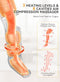 ITCPRL LEG MASSAGER WITH HEAT AND COMPRESSION FOOT CALF & THIGH MASSAGE - BLACK - Like New