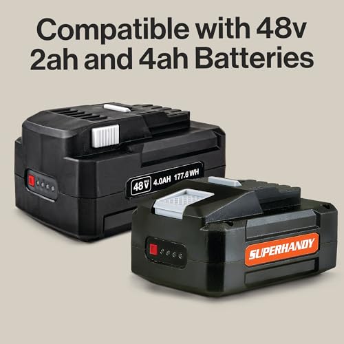 SUPERHANDY CHARGER FOR 48V 2AH BATTERY(US) GUT134 - BLACK - Like New