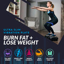 Bluefin Fitness Ultra Slim and Premium 3D Power Vibration Plate Compact Design - Like New