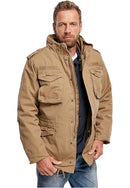 Brandit M-65 Giant Jacket, Men, Removable Lining & Hood, Camel, Size 7XL - Brand New