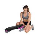 Tone Fitness Aerobic Step Platform Exercise Step Full Compact Sizes - Black/Pink - Like New