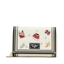 BETSEY JOHNSON SHAKE YOUR POM POMS WALLET CROSSBODY - MULTICOLOR - Brand New