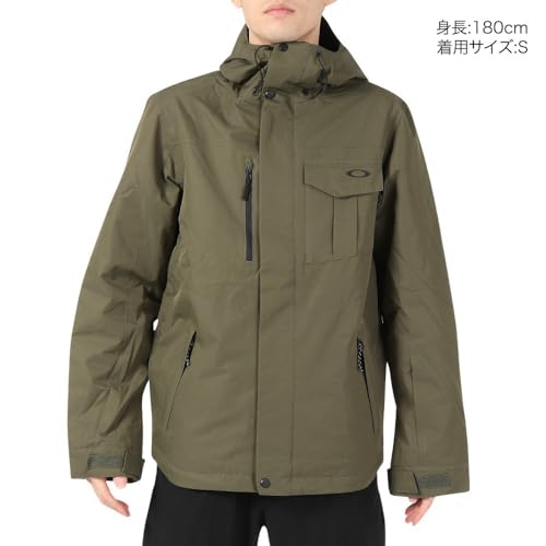 OAKLEY MEN'S CORE DIVISIONAL RECYCLED JACKET NEW DARK BRUSH X-LARGE - Brand New