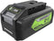 Greenworks 24V 4.0Ah Lithium-Ion Battery BAG709 - BLACK/GREEN Like New