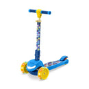 JETSON CHARACTER KIDS KICK SCOOTER LED LIGHTS UP SONIC 3-WHEEL - BLUE/YELLOW - Brand New