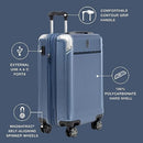 TRAVELPRO PLATINUM ELITE HARDSIDE CARRY-ON LUGGAGE, 21-INCH - DARK SKY - Brand New