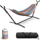 SORBUS 2-Person Luxury Hammock with Steel Stand- 60" Large Bed Heavy Duty - Like New