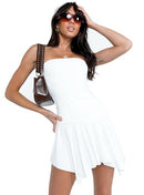 PRINCESS POLLY WOMEN'S ADONIS MINI DRESS - SIZE: WOMEN 10 - WHITE - Brand New