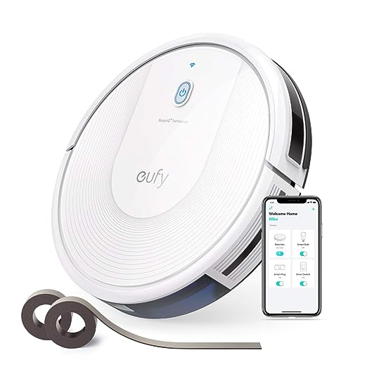 Eufy by Anker BoostIQ RoboVac 30C Vacuum Cleaner Wi-Fi 1500Pa T2118121 - White Like New