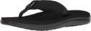 TEVA MEN'S M VOYA FLIP FLOP, MEDIUM - SIZE: MEN 10 - BRICK BLACK - Brand New