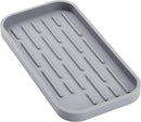 WETRUST WETEST KITCHEN SINK ORGANIZER, SILICONE KITCHEN COUNTER HOLDER - GRAY - Like New