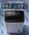 BRITSOU 34 PINT DEHUMIDIFIER FOR BASEMENT WITH DRAIN PD11CS - WHITE/BLACK - Like New