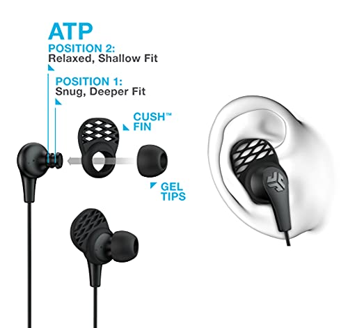 JLAB JBUDS PRO PREMIUM METAL EARBUDS - TITANIUM - BLACK - Like New