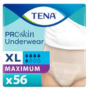 TENA ProSkin XL Moderate Absorbency - 56 ct - X003VDD0J7 - Tan - Brand New