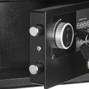 DBTTA Mini Small Safe Lock Box For Money&Cash&Home&Personal Items - Black - Brand New