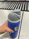 OWALA 32OZ FREE SIP STAINLESS STEEL WATER BOTTLE DARK BLUE WITH GRAY - DARK BLUE - Like New