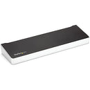 STARTECH USB-C TRIPLE MONITOR DOCKING STATION FOR MACBOOK PRO, AIR - BLACK/GRAY - Like New