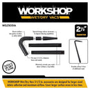 WORKSHOP Wet/Dry Vacs 2-1/2-in. Gutter Cleaning Vac Attachment Kit WS25051A - Brand New