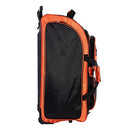 TRAVELERS CLUB XPEDITION 30" MULTI-POCKET UPRIGHT ROLLING DUFFEL - BRIGHT ORANGE - Like New