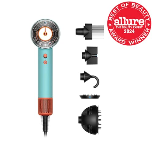 DYSON SUPERSONIC NURAL HAIR DRYER - CERAMIC PATINA/TOPAZ - Like New