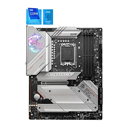 MSI MPG Z790 EDGE WIFI GAMING MOTHERBOARD SUPPORTS 12TH/13TH GEN INTEL - WHITE - Like New