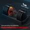 BUXANO Adjustable Dumbbell 55LB Single Weight - BC05 - BLACK - Like New