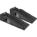 STALWART HEAVY DUTY 13,000LB GVW CAR RAMPS 2-PACK 75-CAR2020 - BLACK - Like New