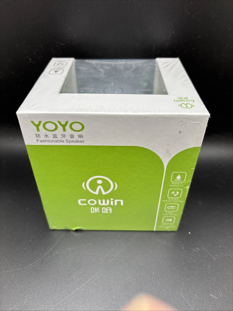 COWIN YOYO PORTABLE BLUETOOTH SPEAKER ROUND WHITE - WHITE - Like New