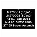 NUOLAISUN LCD 5K iMac Retina LM270QQ1 LCD Screen Adhesive 661-00200 - Black - Brand New