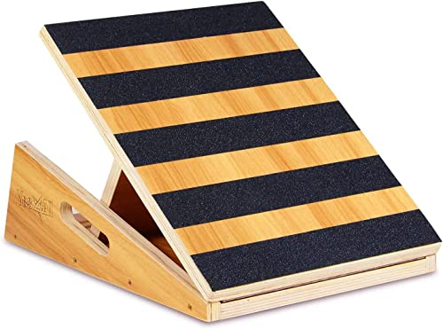 Yes4All Professional Wooden Slant Board, Adjustable Incline Board with Anti-Slip - Like New