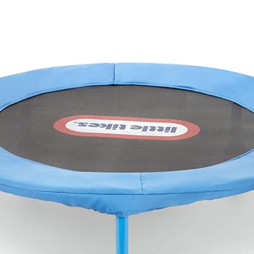 LITTLE TIKES EASY STORE 3' TRAMPOLINE FOR CHILDREN, 36.00x36.00x33.50 - RED/BLUE - Like New