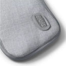 SHARPER IMAGE HEATED NECK SHOULDER MASSAGER WRAP ELECTRIC POLYESTER - GRAY - Like New
