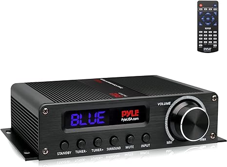 Pyle PyleUsa PFA560BT Wireless Home Audio Amplifier 100W 5.1 Channel - Black Like New