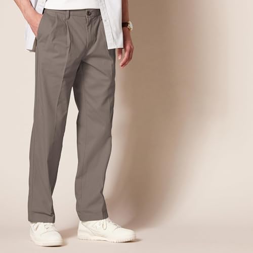 Amazon Essentials Men's Classic Fit Wrinkle Resistant Pleated Chino Pant - Brand New