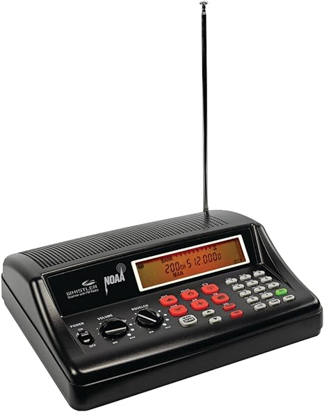 Whistler WS1025 Analog Desktop Scanner - Black Like New