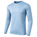 GALAXY BY HARVIC MEN'S LONG SLEEVE PERFORMANCE CREW NECK TEE - SIZE LARGE - Brand New