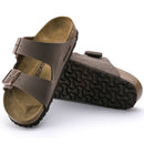 BIRKENSTOCK WOMENS ARIZONA BIRKIBUC NARROW - SIZE: MEN 6 WOMEN 8 - MOCHA - Like New